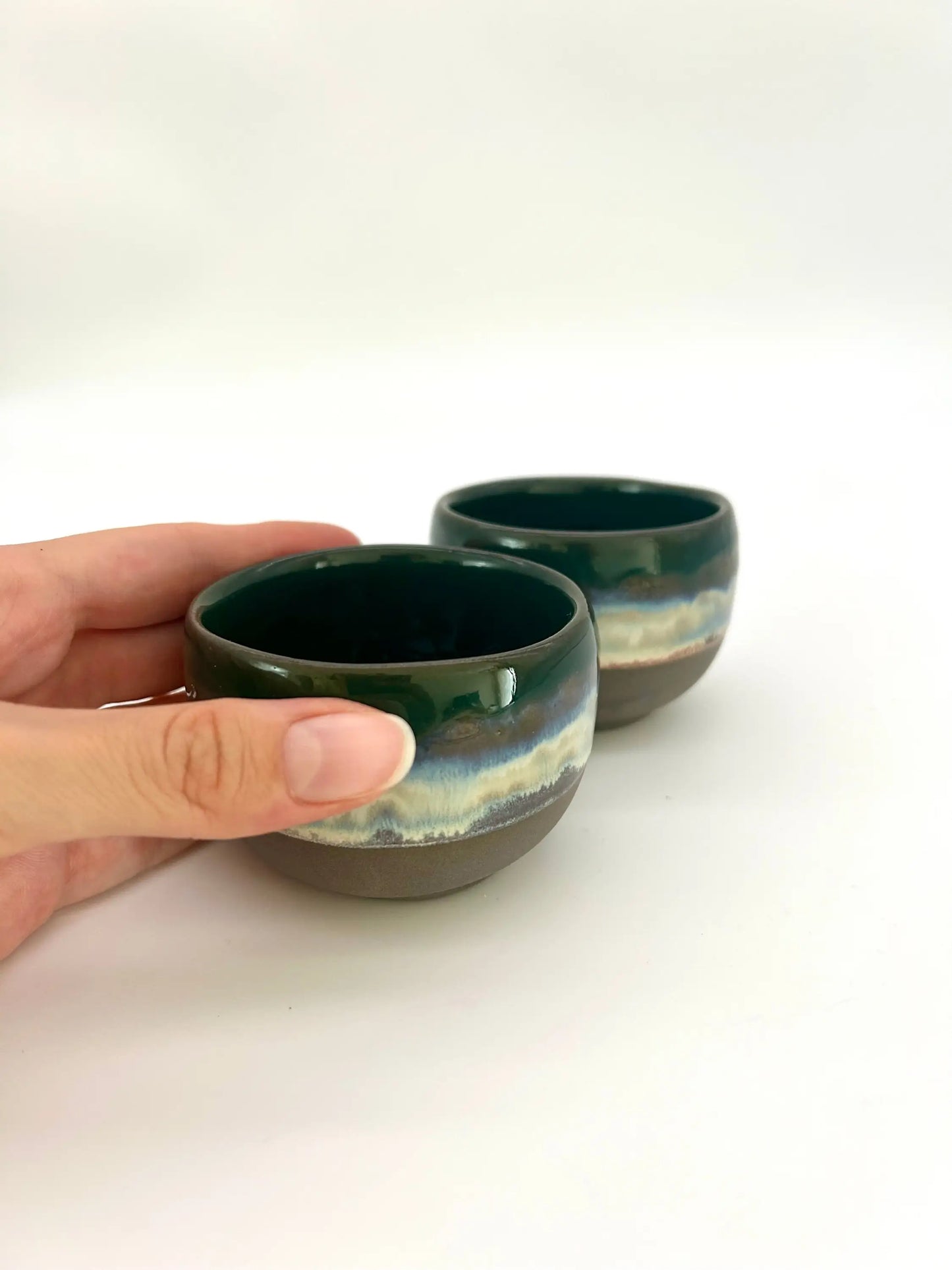 Stoneware Double Espresso Bardağı - Seramik Kahve Fincanı Tekli ₺480, 2 Adet ₺650, 4 Adet ₺990, 6 Adet ₺1.300