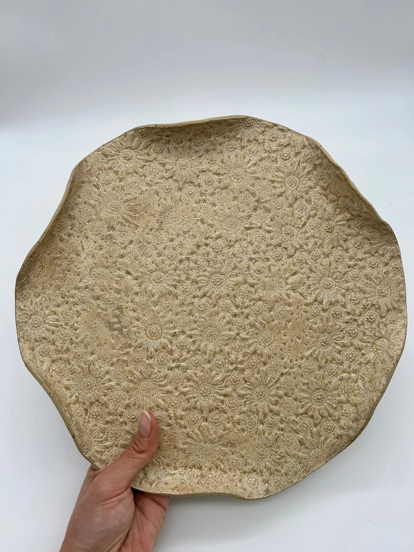 Stoneware Sunum Tabağı - Seramik Tabak Stoneware Sunum Tabağı ₺880