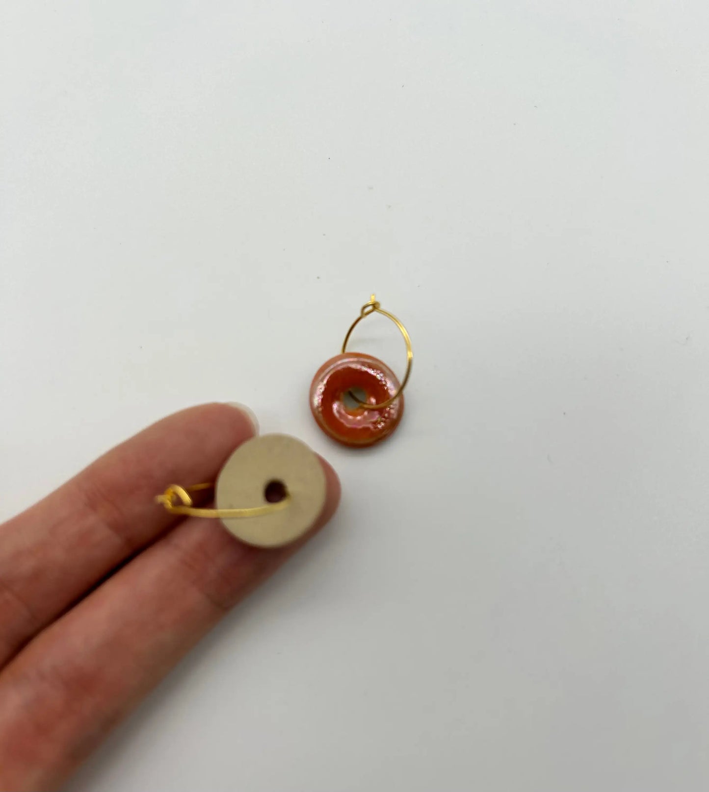Seramik Küpe - Güneş & Ay - Güneş ₺450, Ay ₺450