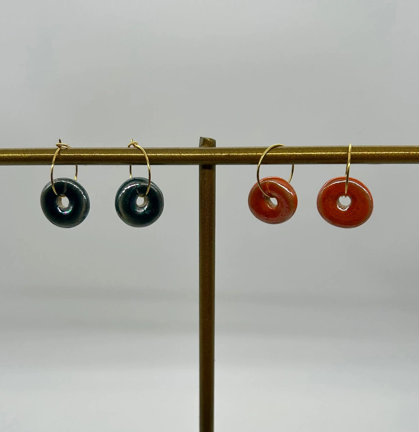 Seramik Küpe - Güneş & Ay - Güneş ₺450, Ay ₺450