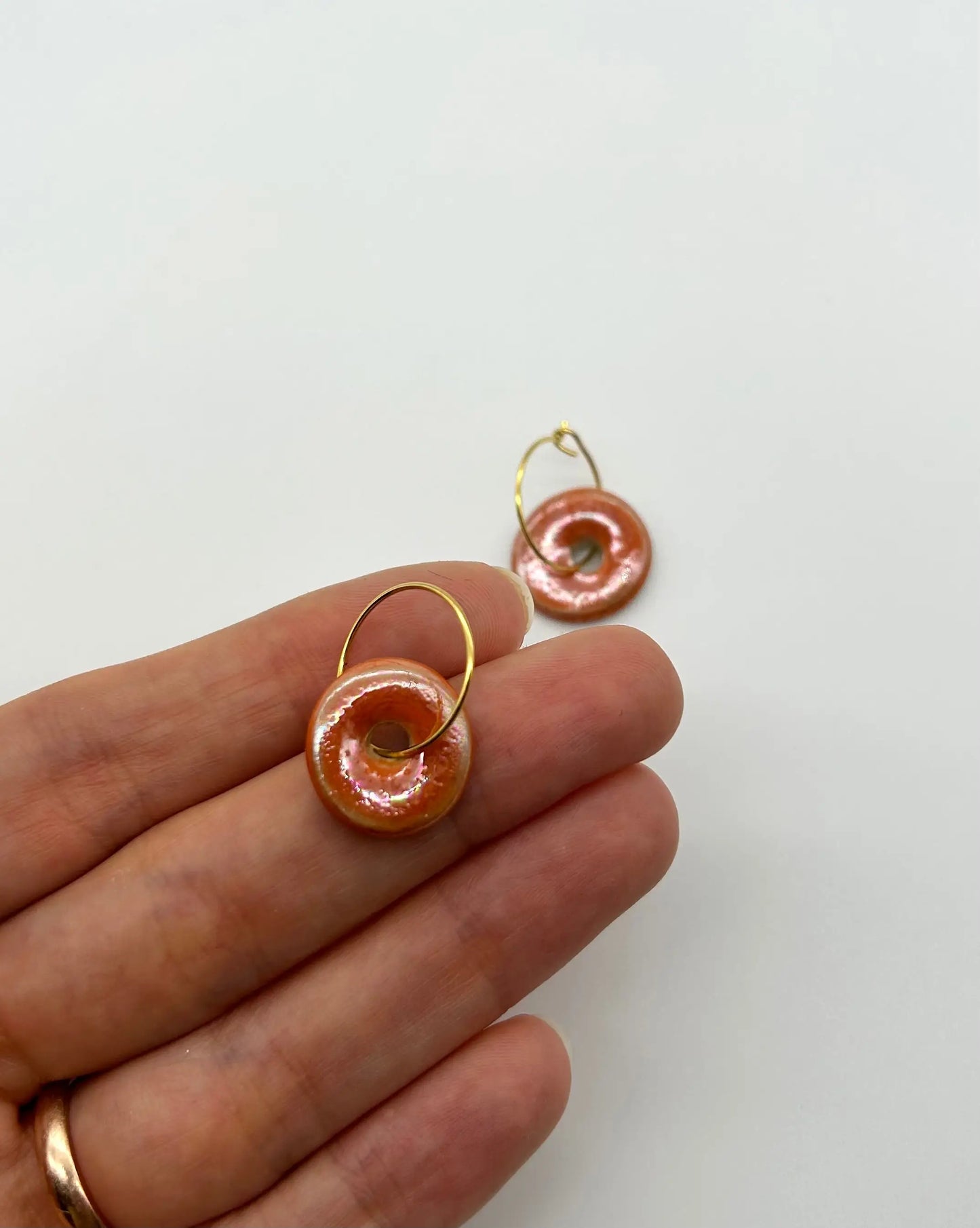 Seramik Küpe - Güneş & Ay - Güneş ₺450, Ay ₺450