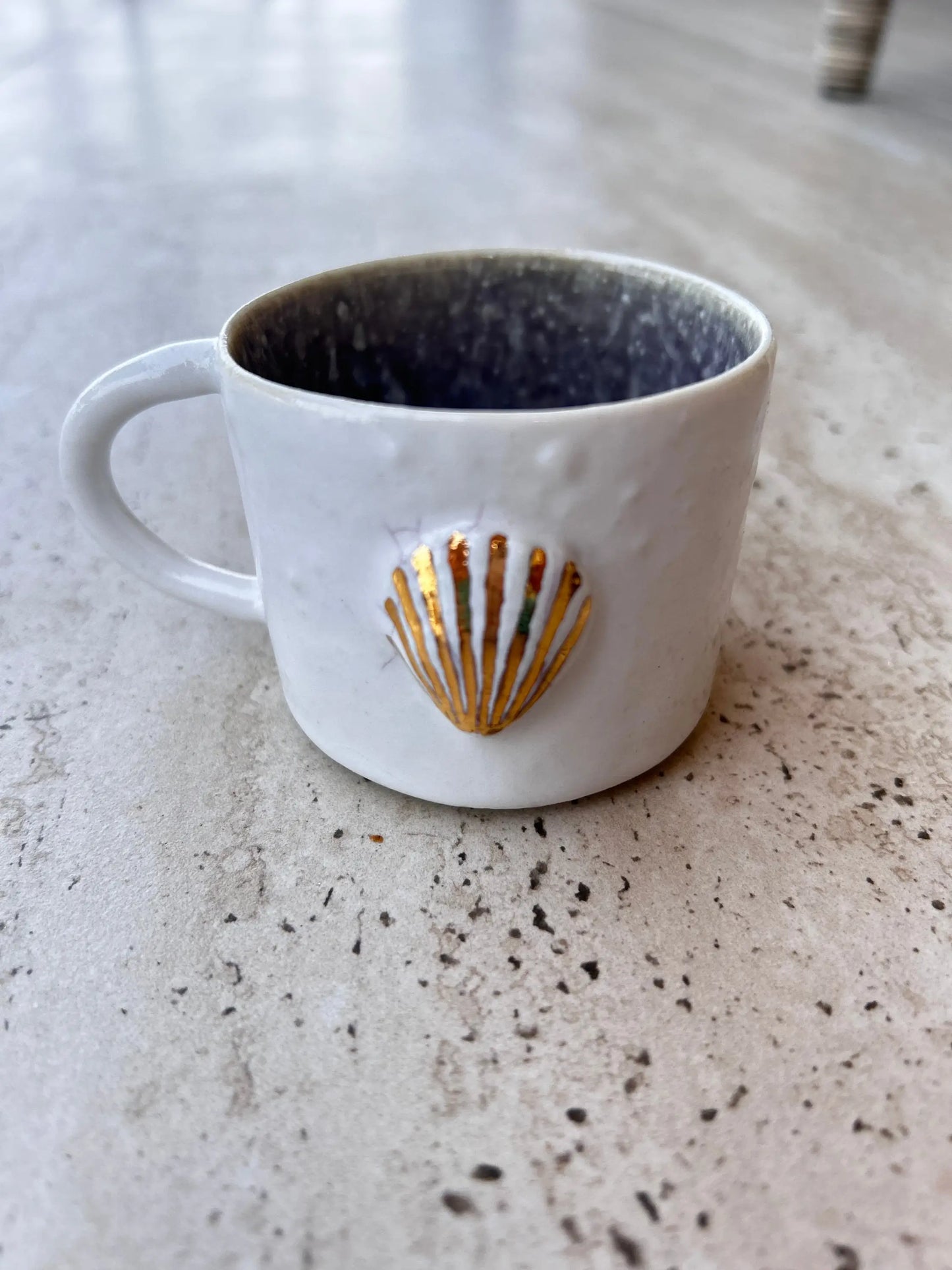 Stoneware Deniz Kabuğu Kahve Fincanı - Seramik Kahve Fincanı Tekli - Fincan ve Tabak ₺550, 2 Adet ₺899, 4 Adet ₺1.499
