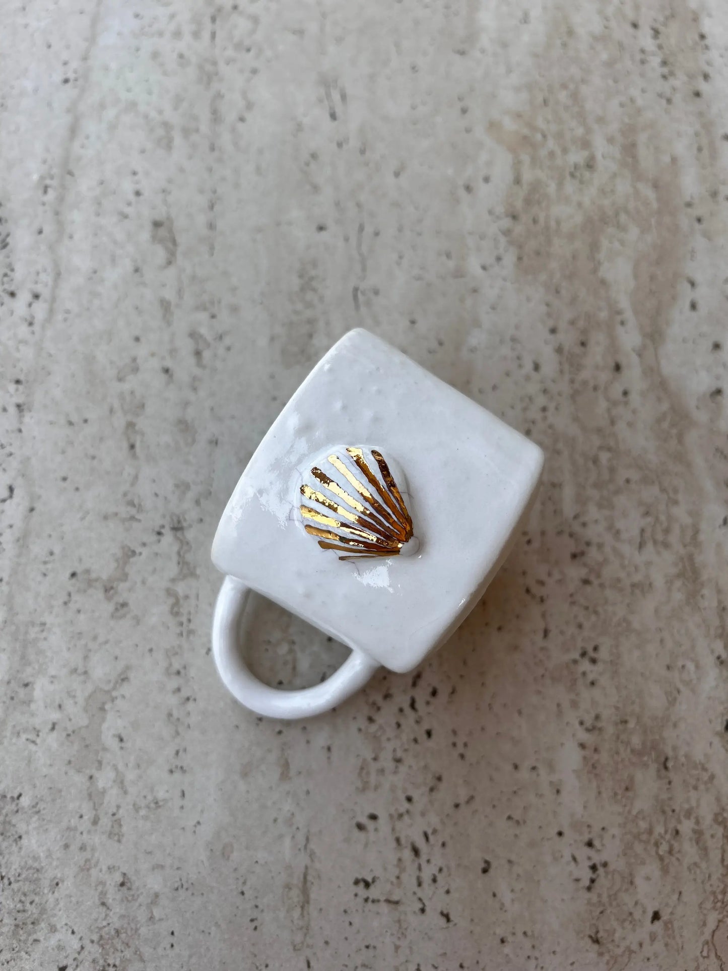 Stoneware Deniz Kabuğu Kahve Fincanı - Seramik Kahve Fincanı Tekli - Fincan ve Tabak ₺550, 2 Adet ₺899, 4 Adet ₺1.499