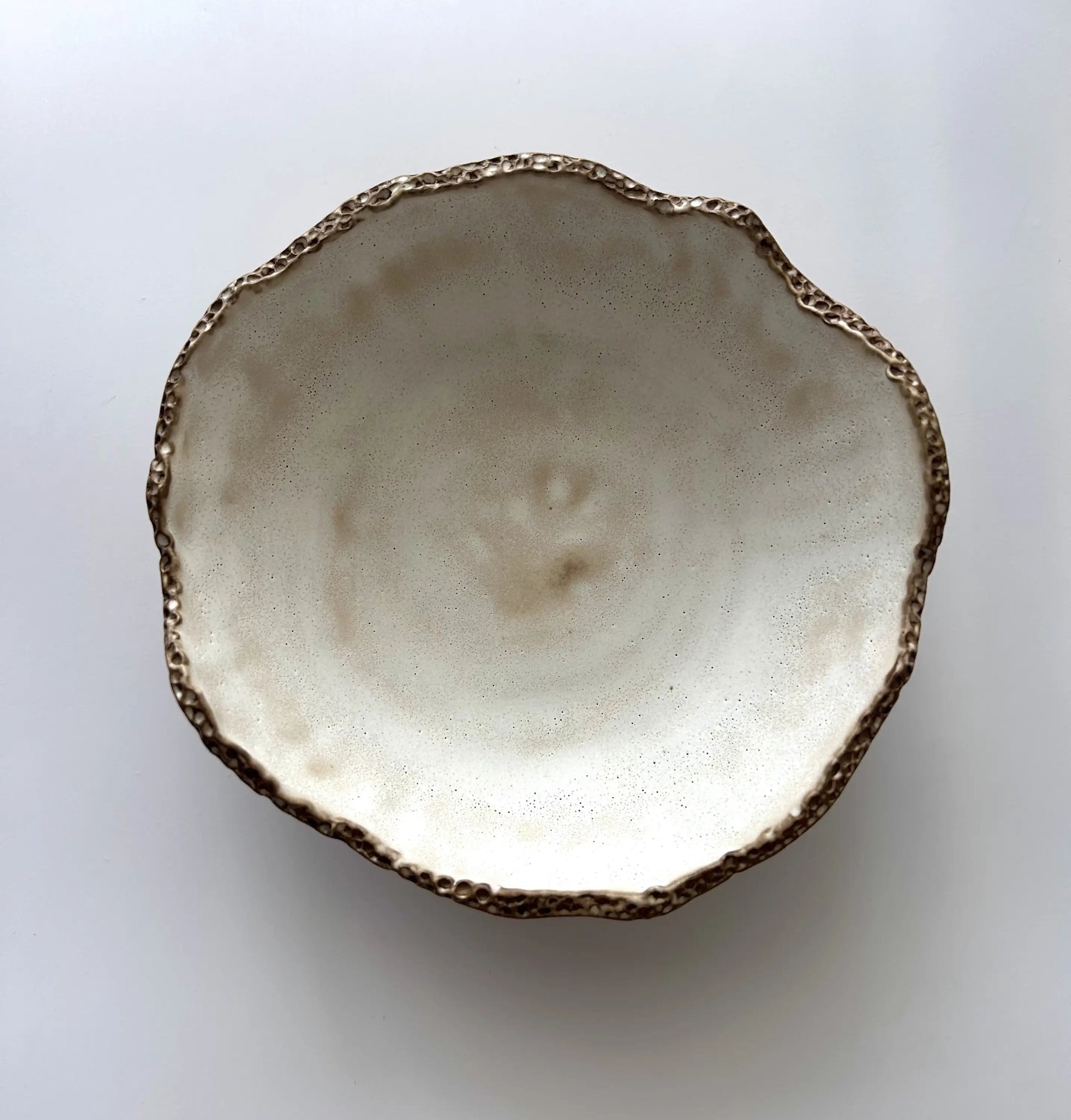 Stoneware Sunum Kasesi - Seramik Tabak