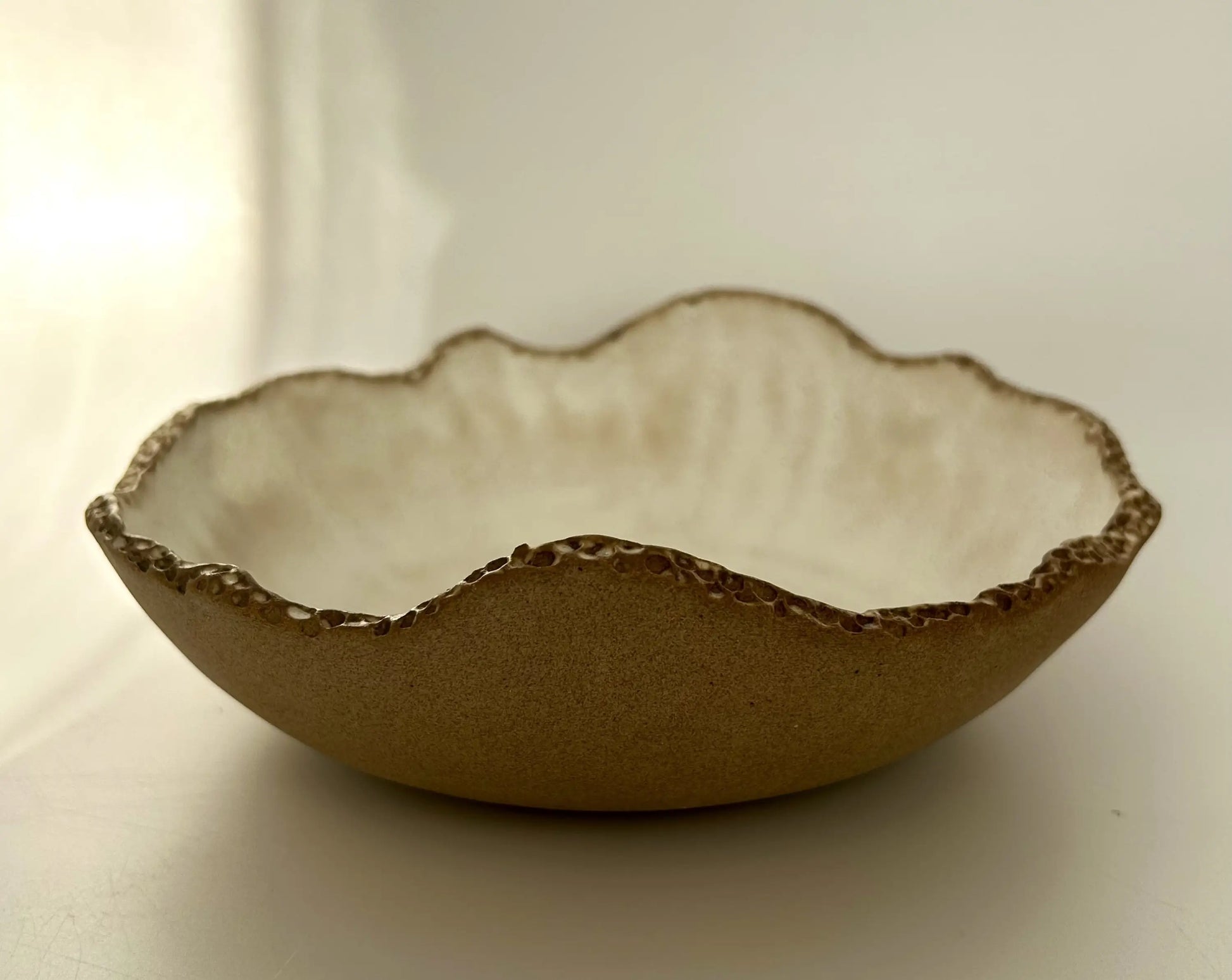 Stoneware Sunum Kasesi - Seramik Tabak