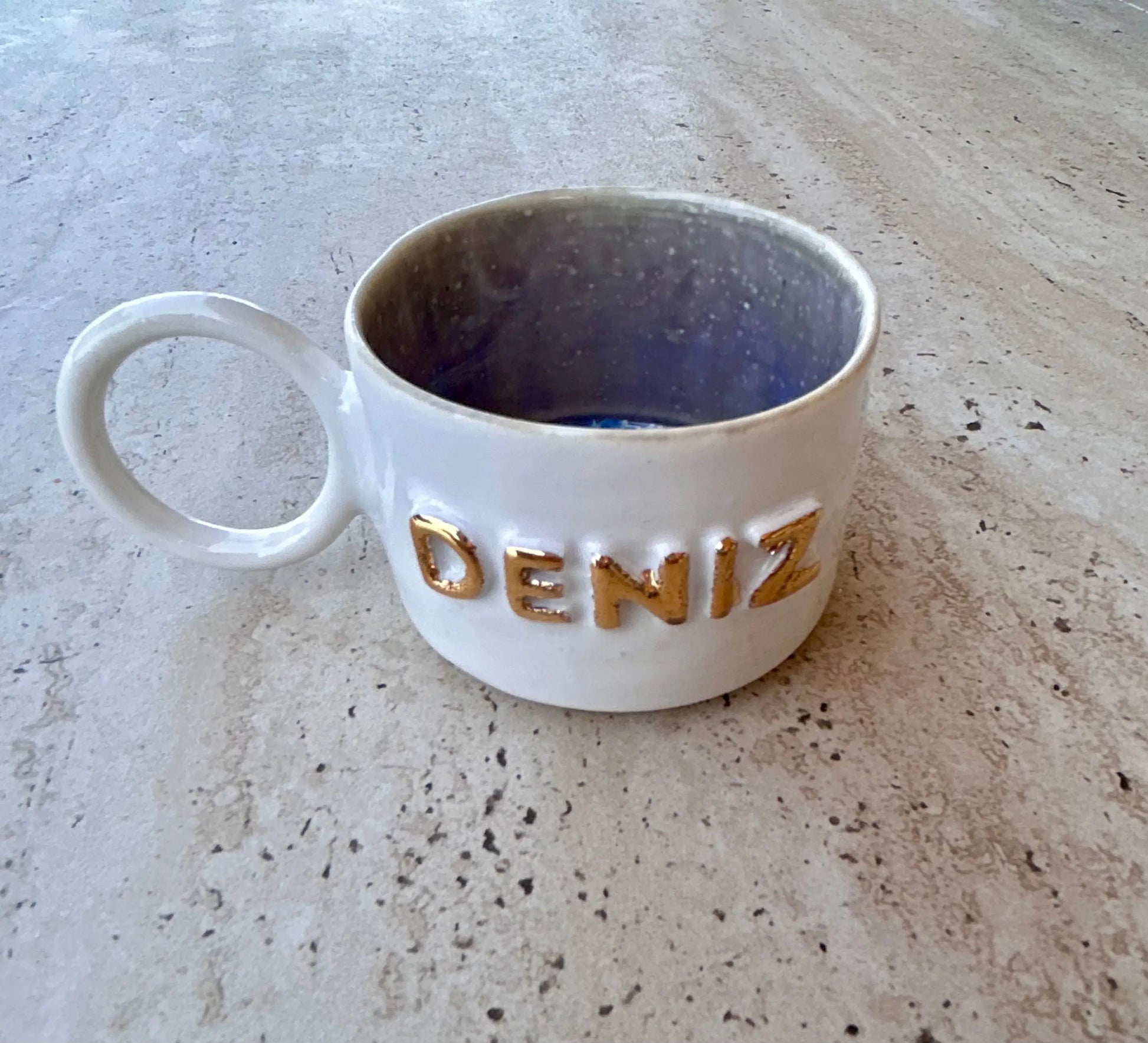 Kişiselleştirilebilir İsme özel Seramik Kahve Fincanı - Seramik Kahve Fincanı Kişiselleştirilebilir İsme özel Seramik