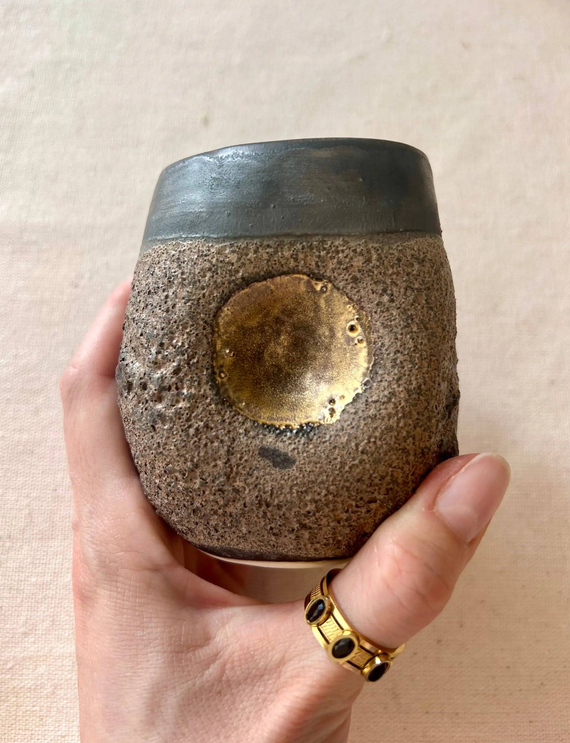 Stoneware Kahve Bardağı - Seramik Kahve Fincanı Mat Siyah / Tekli ₺490, Mat Siyah / 2 Adet ₺850, Dokulu Mat Siyah