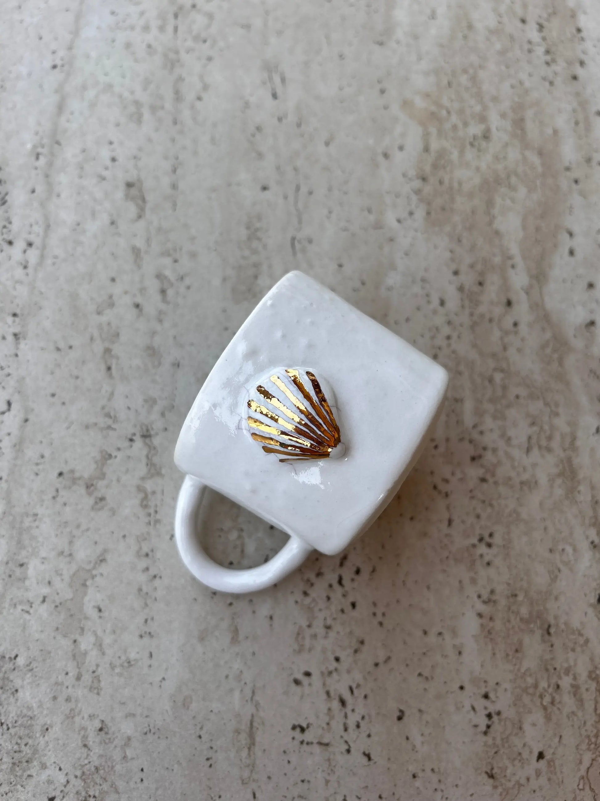 Stoneware Deniz Kabuğu Kahve Fincanı - Seramik Kahve Fincanı Tekli - Fincan ve Tabak ₺550, 2 Adet ₺899, 4 Adet ₺1.499